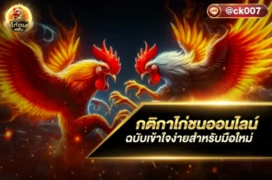 กติกาไก่ชนออนไลน์